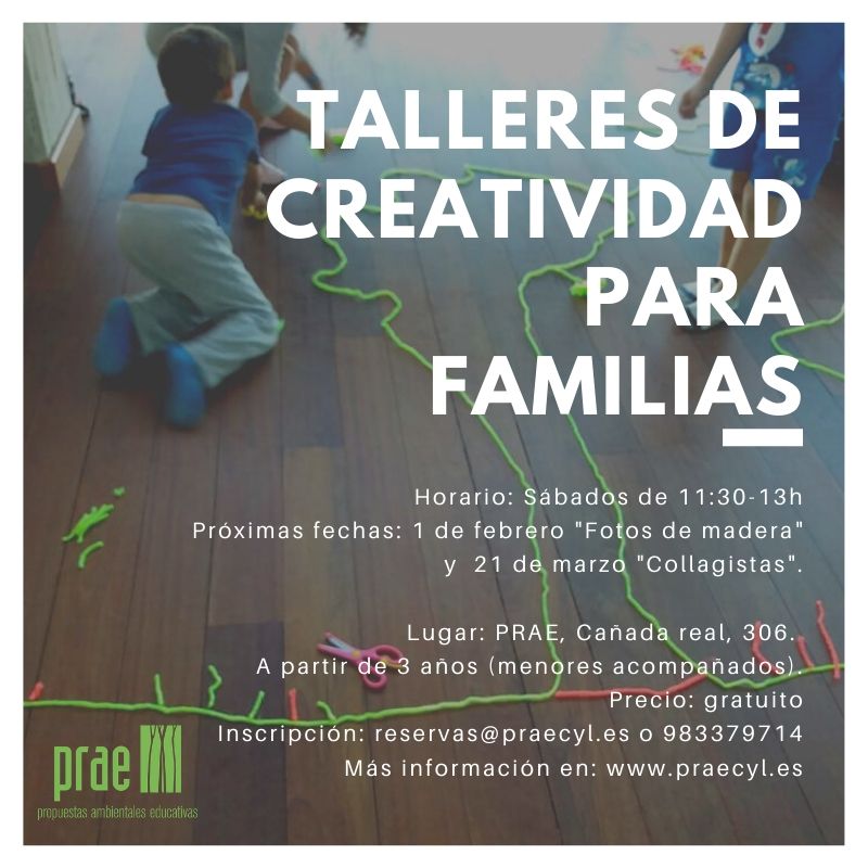 Talleres de creatividad para familias